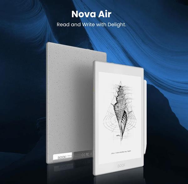 eBookReader Onyx BOOX Nova Air den letteste ebogslæser